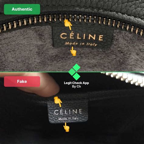 how to tell a fake celine bag|how to authenticate a celine bag.